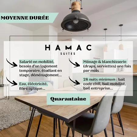 Hamac Suites - Le Quarantaine * Lyon